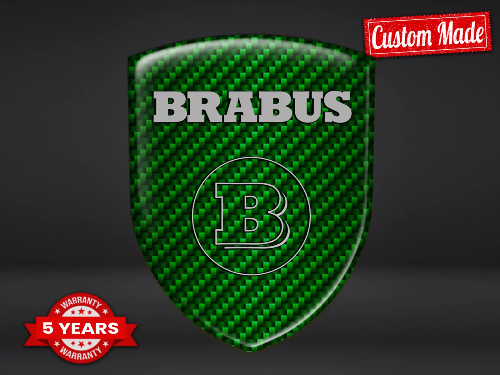 Brabus Heckscheibensticker Stilvoll Hochwertig Anpassbar